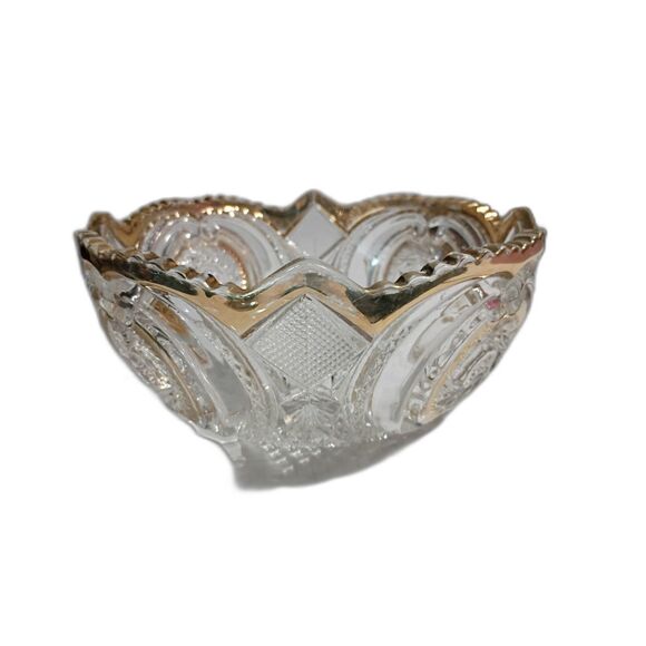 Victoria Buzz Saw in Parentheses #15104 EAPG US Glass Co 8 1/2" - Picture 5 of 5